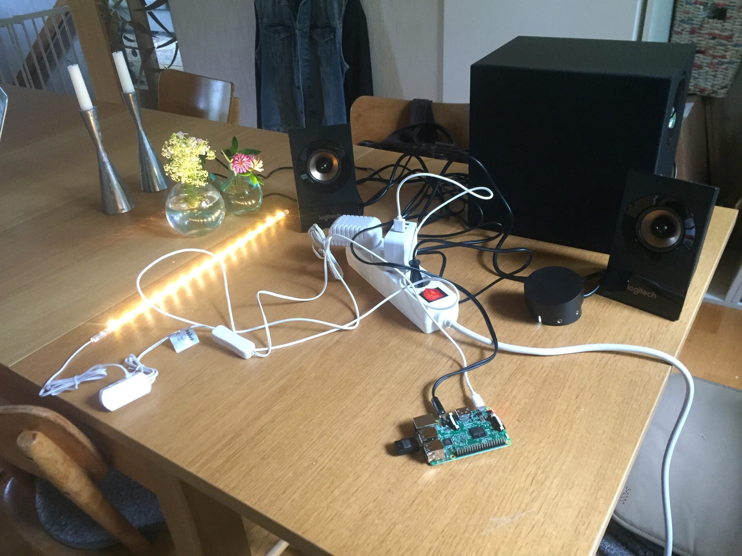 Make: Mediabar steg 2, proof of concept